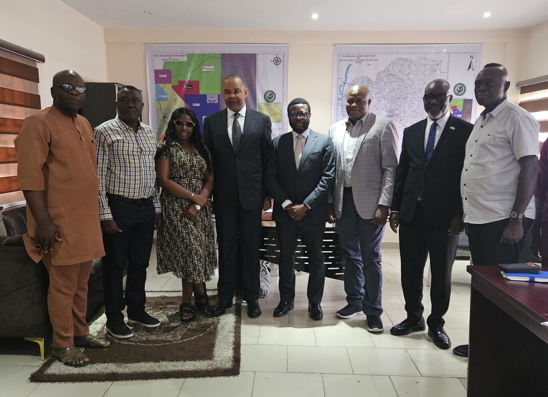 You are currently viewing MD ANOH Gas Processing Limited James Makinde, Pays Courtesy Visit to Imo State Commissioner for Petroleum Resources – Reaffirms Partnership Commitment